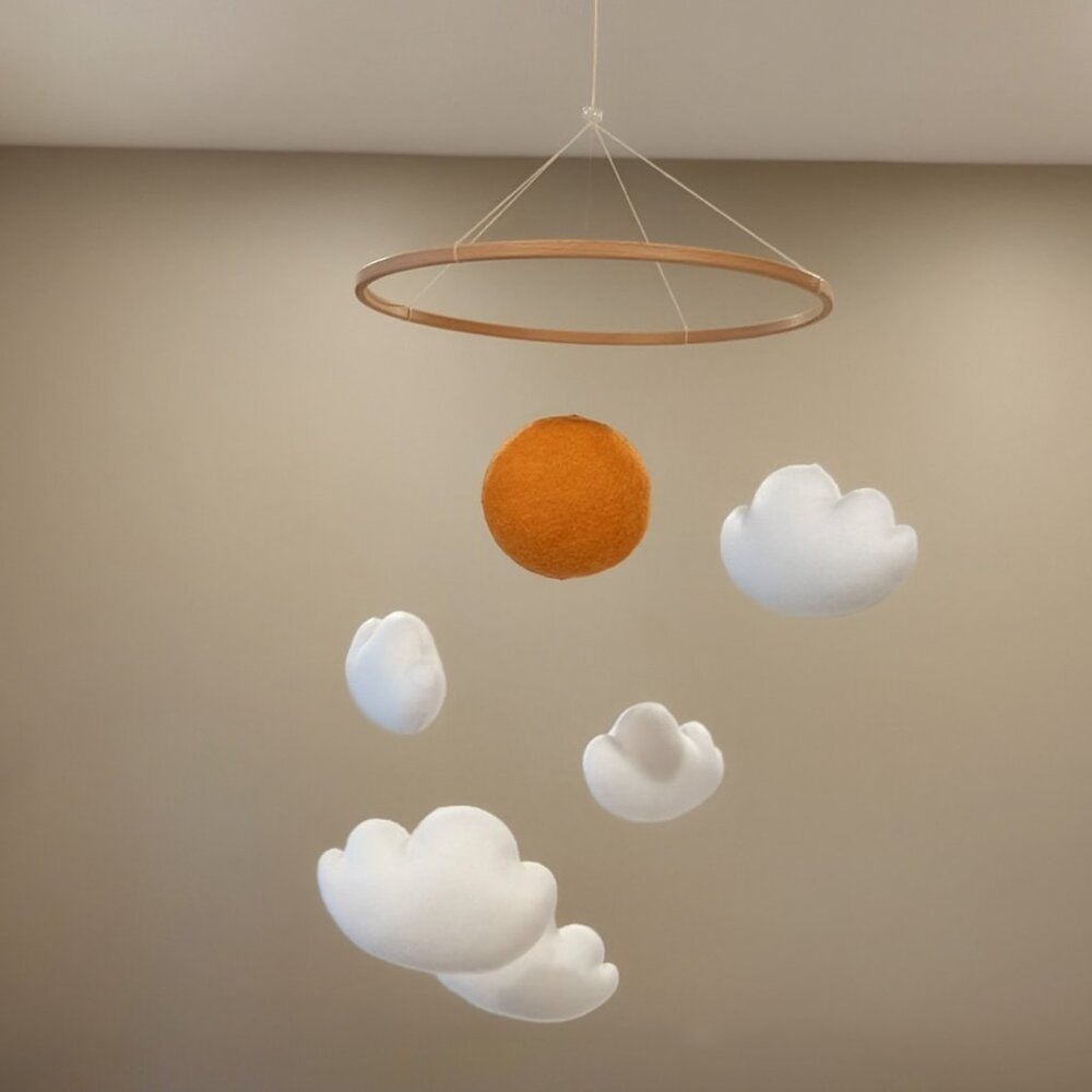 Sun and clouds mobile